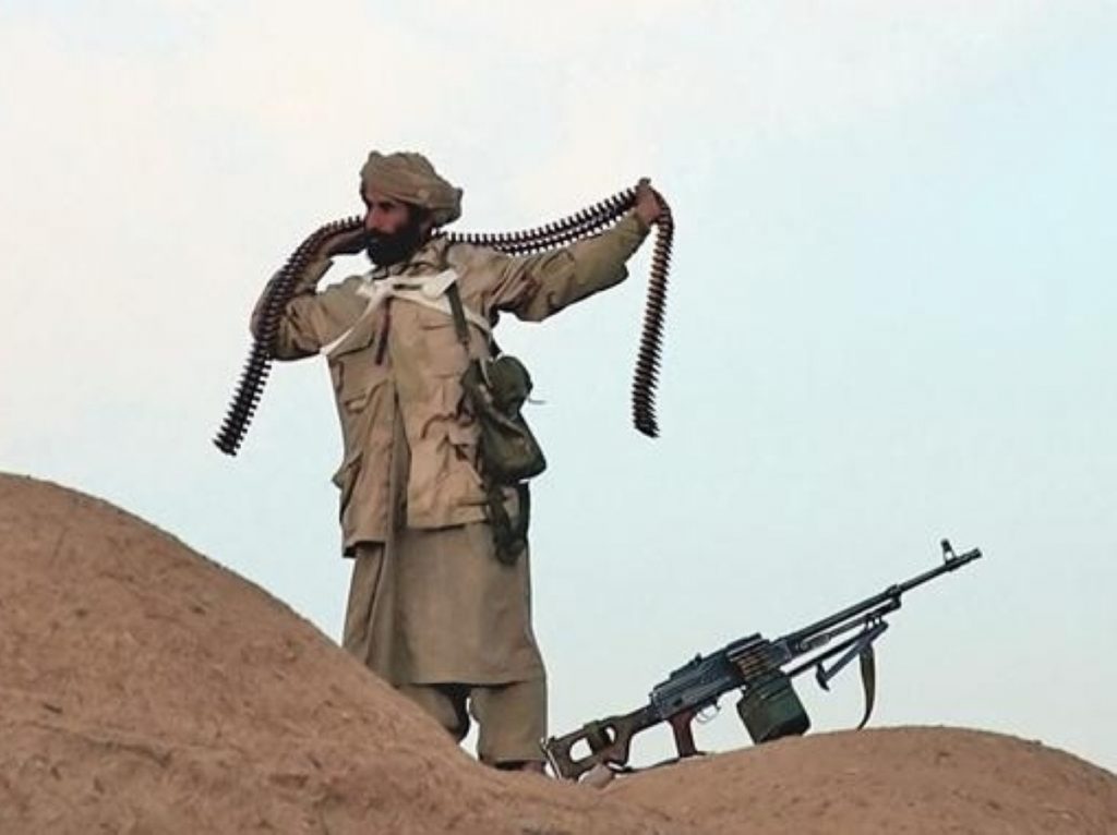 A Taliban fighter in Afghanistan