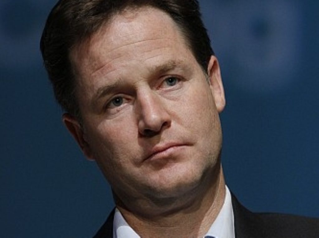 Nick Clegg accused the IFS of distorting figures