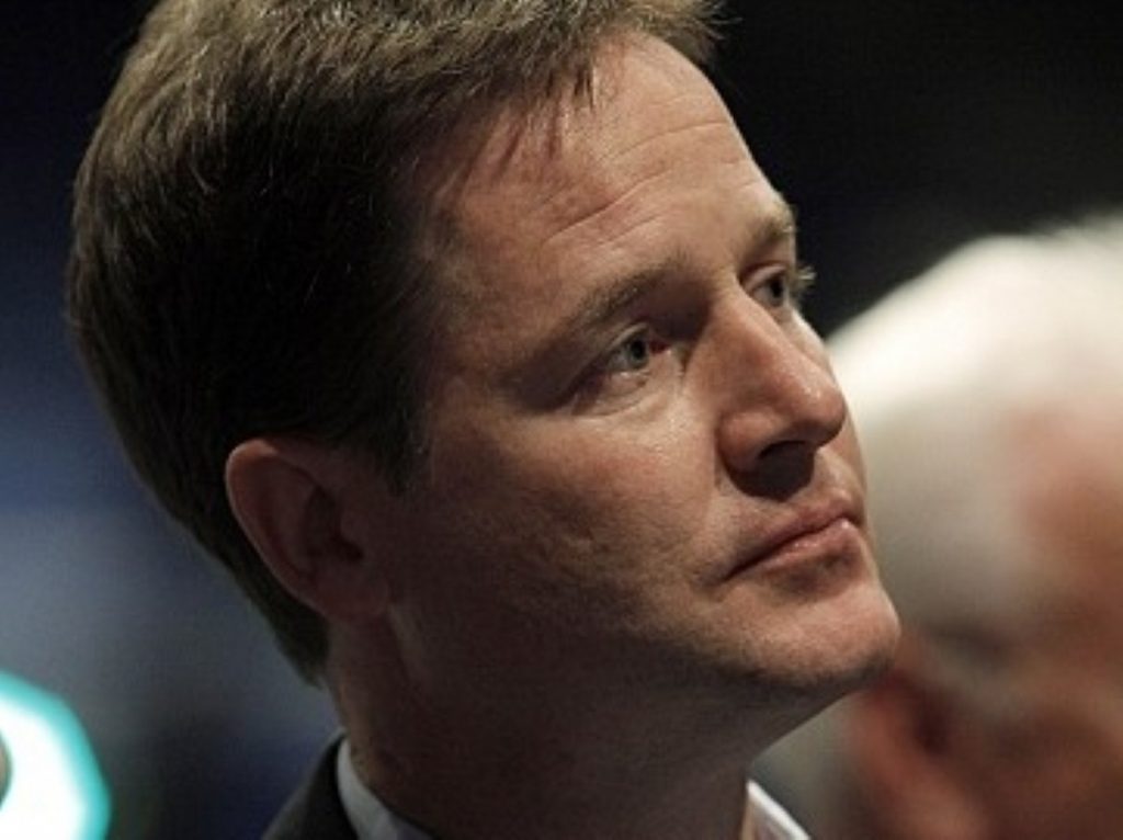 Clegg's most critical conference speech yet