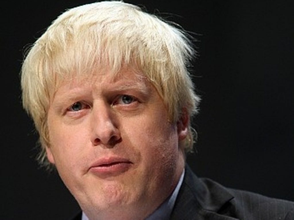 Tory party delegates enjoyed a typical Boris performance at conference today