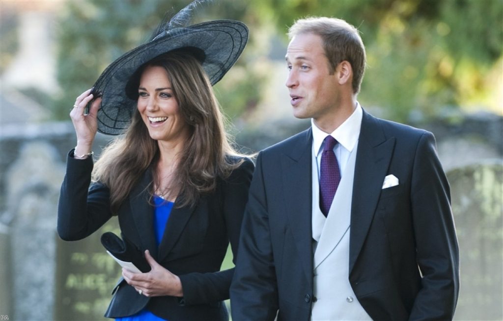 Prince William and Kate Middleton will marry on April 29th
