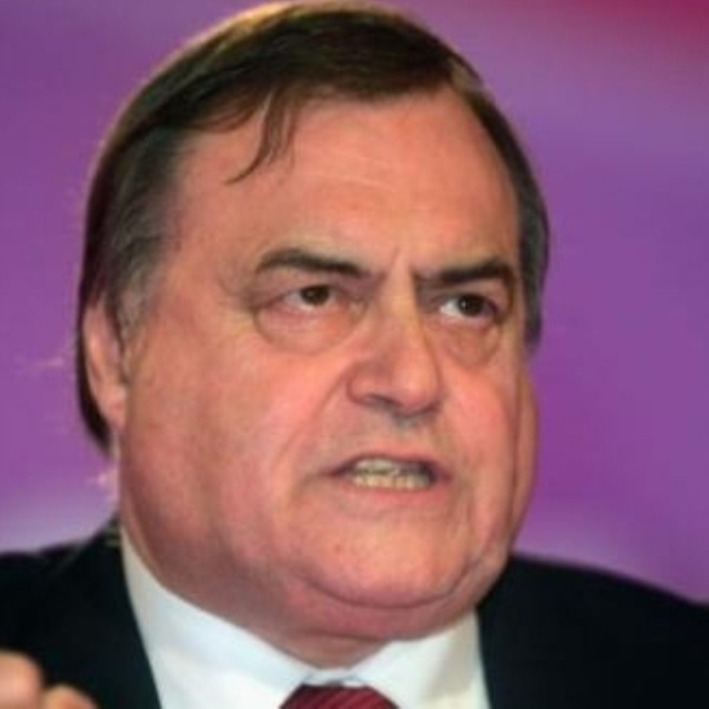 John Prescott appeared to deviate from the line taken by Gordon Brown over the last few days