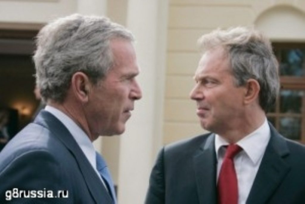 Blair defends alliance with Bush 