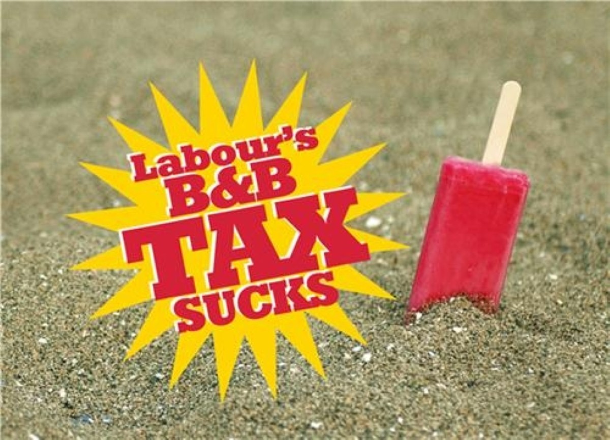 Tories take bed tax campaign to the sea