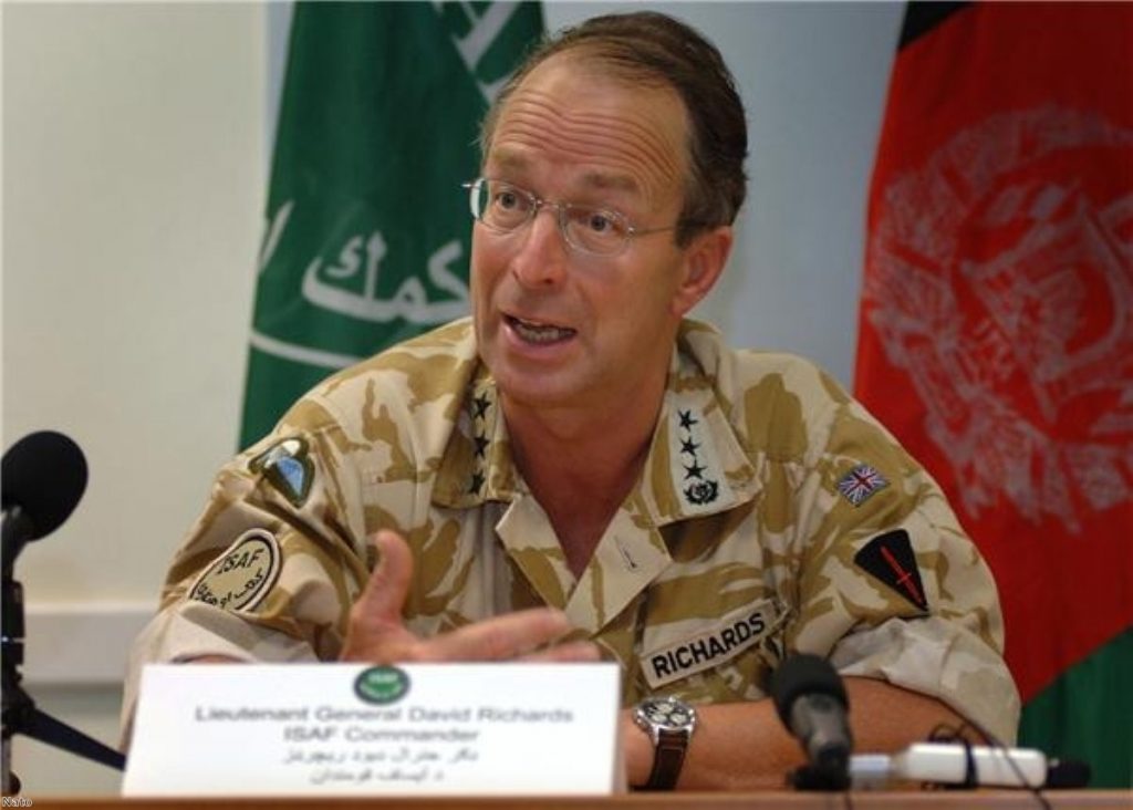 Richards: We must recognise the success we are having in Afghanistan