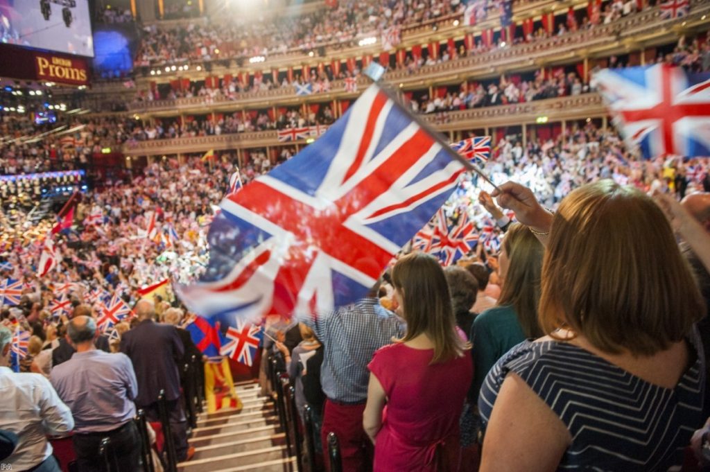 The last night of the Proms: Latest culture war battleground. 