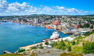 St John’s is the Capital of Newfoundland.