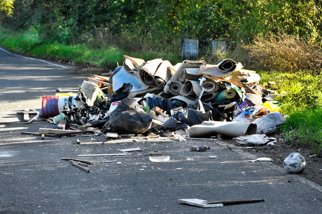 Government accused of 'legalising littering' as one million fly-tipping incidents go unpunished