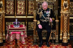 Prince Charles sets out government's agenda in Queen's absence