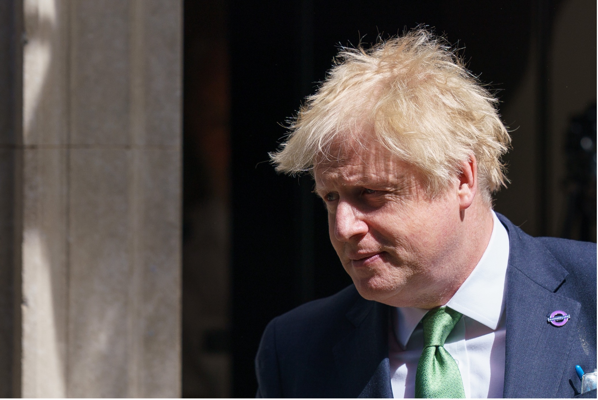 Boris Johnson leaves No 10 Downing Street. Some of his key officials are set to face the Covid inquiry this week.