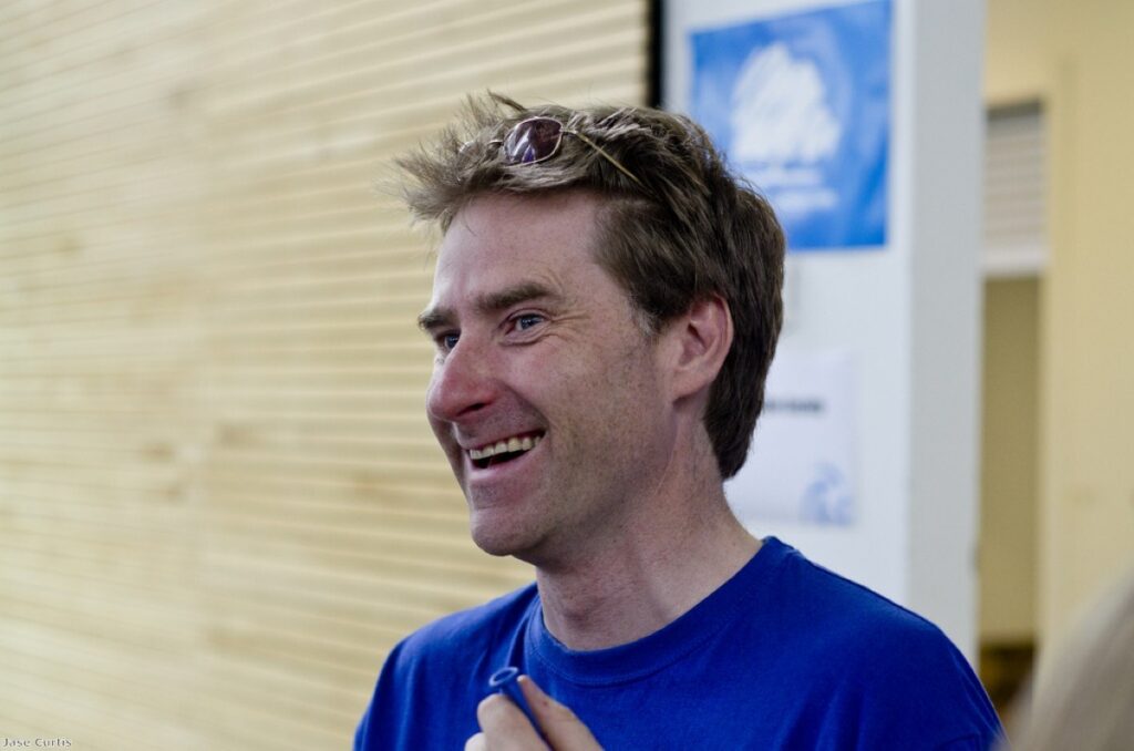 Steve Brine MP at the University of Winchester's Freshers Fair