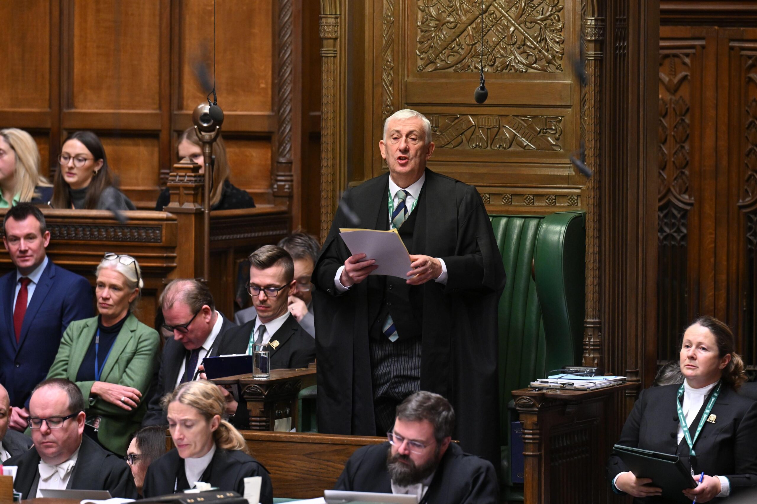 Over 90 MPs back motion of no confidence in Commons Speaker