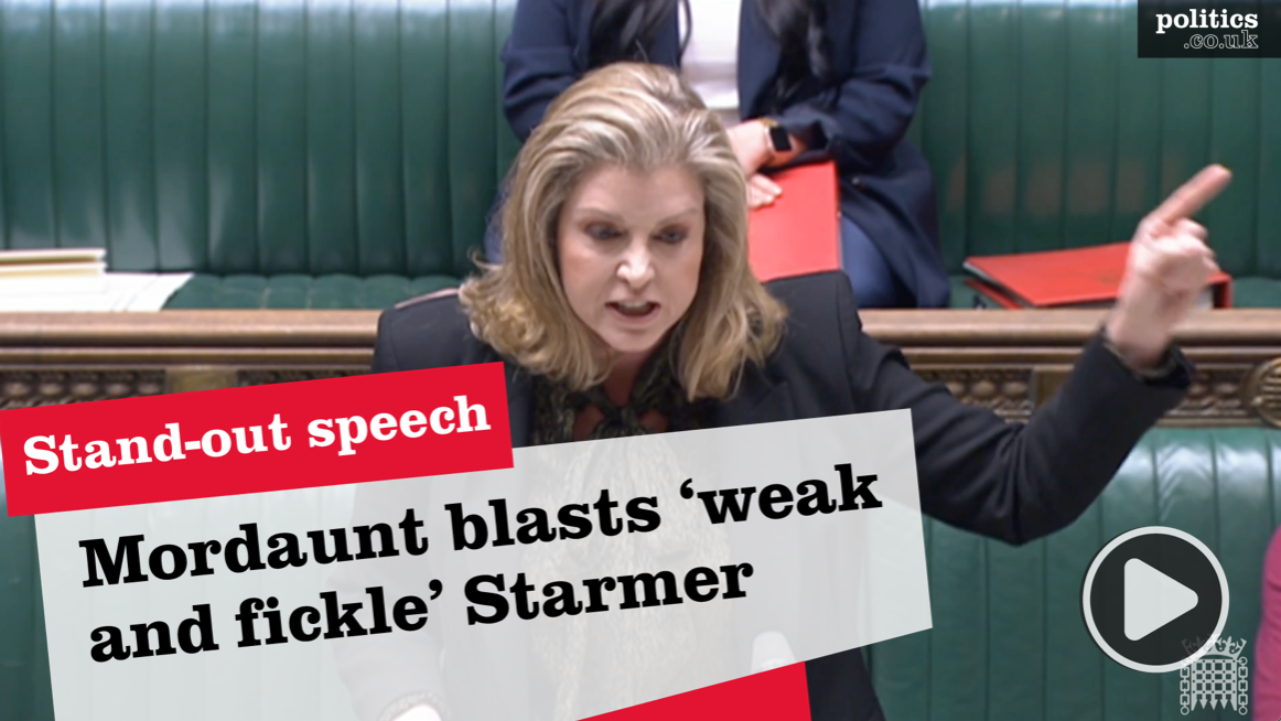 Penny Mordaunt accuses Labour Party of 'damaging' the office of Speaker - Politics.co.uk