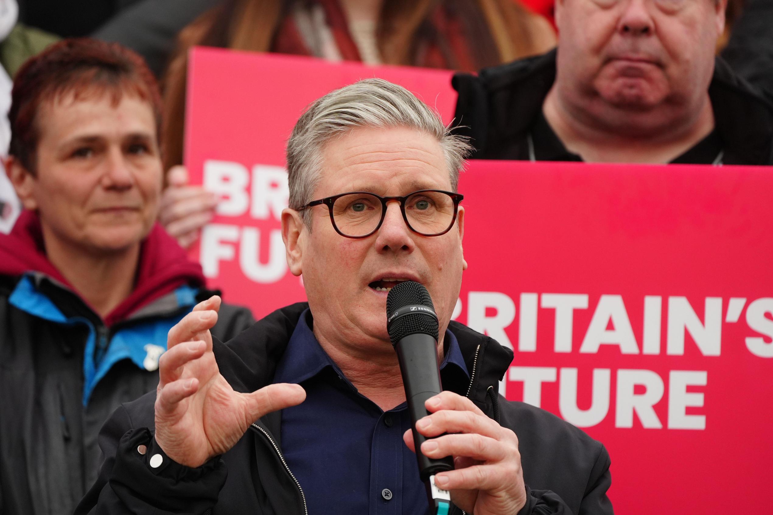 Keir Starmer to launch Labour manifesto with focus on economy